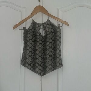 Silver Tank top